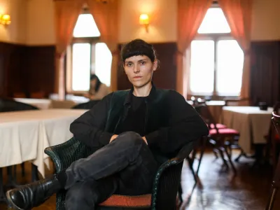 Sara Kern, režiserka in scenaristka filma Moja Vesna - 11.11.2022 - 33. Ljubljanski mednarodni filmski festival Liffe 2022 //FOTO: Bojan Velikonja