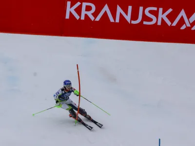Andreja Slokar- 07.01.2024 - Kranjska Gora - 60. Zlata lisica 2024 - svetovni pokal v alpskem ženskem smučanju &ndash; slalom - //FOTO: Luka Cjuha