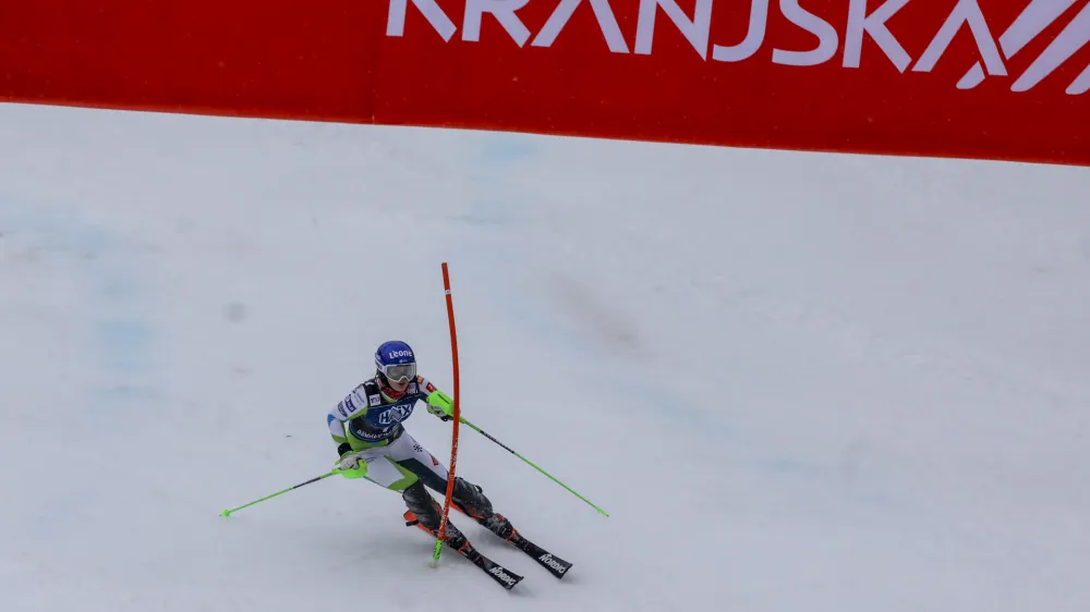 Andreja Slokar- 07.01.2024 - Kranjska Gora - 60. Zlata lisica 2024 - svetovni pokal v alpskem ženskem smučanju – slalom - //FOTO: Luka Cjuha