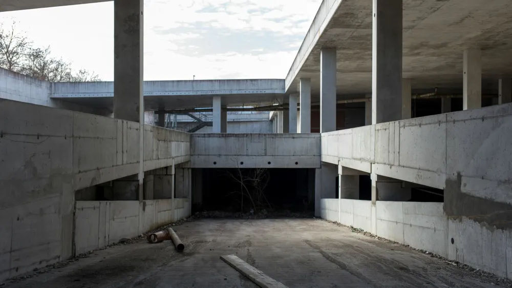 - 20.02.2017 - ?portni park Sto?ice - nedokon?an trgovski center - kompleks - stavba -<br> <br>//FOTO: Matja? Ru?t<br> 