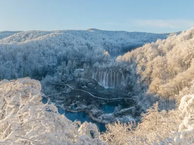 Plitviška jezera, zima