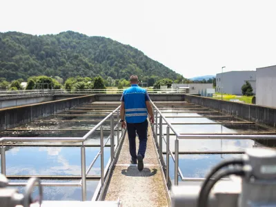 - 02.06.2023 - Centralna čistilna naprava CČN Ljubljana – Zalog, Cesta v Prod 100 //FOTO: Bojan Velikonja