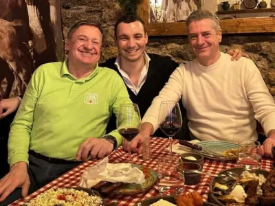 Zoran Janković Robert Golob čevapčiči restavracija Baščaršija