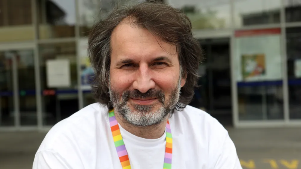 ﻿- 19.04.2021 - Dr. Marko Pokorn, zdravnik, specialist pediater in infektolog, strokovni direktor Pediatrične klinike UKC v Ljubljani//FOTO: Tomaž Skale