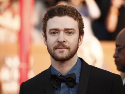 Justin Timberlake arrives at the 16th Annual Screen Actors Guild Awards on Saturday, Jan. 23, 2010, in Los Angeles. (AP Photo/Matt Sayles)