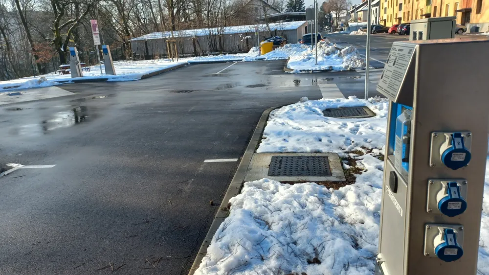 Novo postajališče za avtodome PZA Vodovodni stolp Foto: Roman Repnik