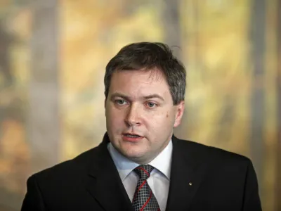 minister za kmetijstvo, gozdarstvo in prehrano Dejan Židan - Ministrstvo za kmetijstvo - srečanje z avstrijskim ministrom za kmetijstvo //FOTO: Luka Cjuha
