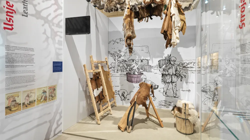 Na razstavi Nekoč je bil Gutenwerd so prikazane rekonstrukcije različnih obrtnih delavnic. 