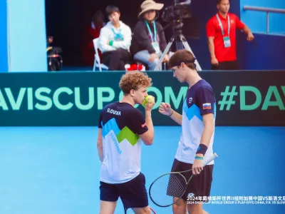 Matej Križnik in Sebastian Dominko