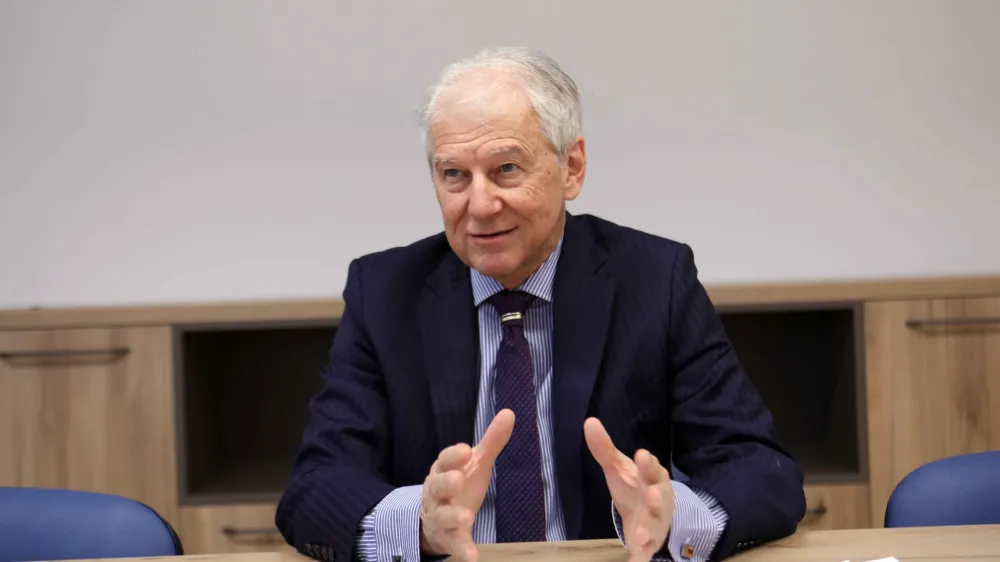 - 19.01.2024 &ndash; dr. Davorin Kračun, politik, diplomat in ekonomist - predsednik Fiskalnega sveta Republike Slovenije od leta 2017, //FOTO: Tomaž SkaleOPOMBA: DNEVNIKOV OBJEKTIV - INTERVJU 2024