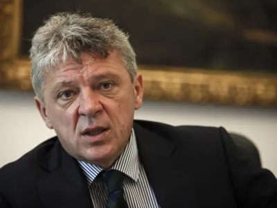 ﻿Ivan Turudić, hrvaški sodnik zagrebškega sodišča, ki je leta 2012 na deset let zapora obsodil nekdanjega hrvaškega premierja Iva Sanaderja zaradi vojnega dobičkarstva in prejema provizije v primerih Hypo ter Ina-Mol   //FOTO: OPOMBA: ZA OBJAVO V PRILOGI – DNEVNIKOV OBJEKTIV - INTERVJU 2013