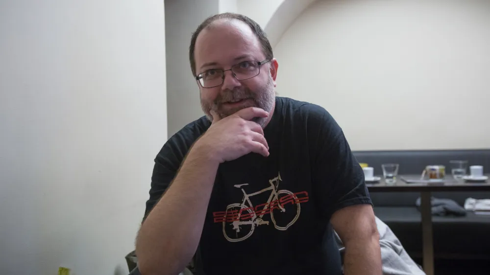 ﻿- 27.01.2016 - Andrej E. Skubic, jezikoslovec, pisatelj in prevajalec   //FOTO: Maja Marko