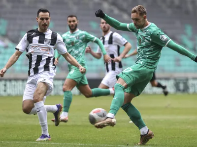 Pedro Lucas - 10.02.2024 - nogomet - 1. SNL, Olimpija: Rogaška<br> <br>//FOTO: Jaka Gasar<br>