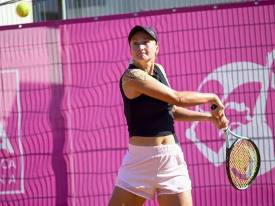 Dalila Jakupović  - 11.09.2023 –Športni park Tivoli - ženski teniški turnir WTA 125 Zavarovalnice Sava Ljubljana, tenis  //FOTONik Erik Neubauer