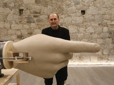 10.2.2024 - Silvan Omerzu: Mizoginija razstava Ljubljanski gradFOTO: Luka Cjuha