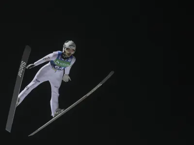 Rok Masle8.02.2024 - Planica - MLADINSKO SVETOVNO PRVENSTVO V NORDIJSKEM SMUČANJU FIS U23FOTO: Luka Cjuha