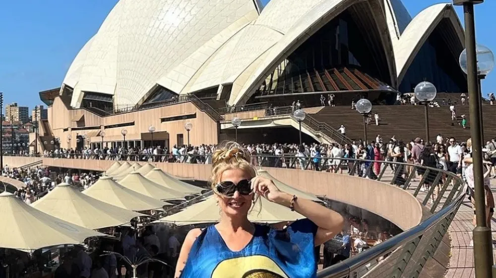 Helena Blagne je obiskala Avstralijo. F instagram