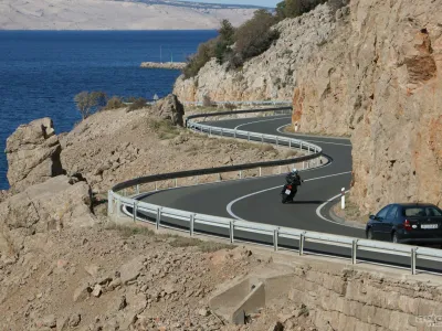 Z motorjem po Jadranski magistrali