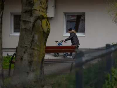 18.3.2024 Simbolična fotogradija - klančina - gibalno ovirani - invalidi - Foto: Kolja Kragelj