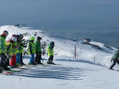 smučišče, RTC Krvavec., šola smučanja. Foto: Tatjana Pihlar 
