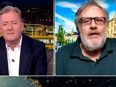 Slavoj Žižek je bil gost pri Piersu Morganu.