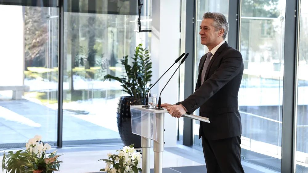 Robert Golob- 29.01.2024 &ndash; sprejem za organizacije, ki so sodelovale pri pomoči prizadetim v poplavah, ki ga prireja predsednik vlade Robert Golob, udeležila se ga bo tudi predsednica republike Nata&scaron;a Pirc Musar //FOTO: Jaka Gasar