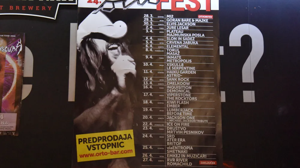 Na Orto festu bo letos zelo pestro, sodelovala bo pisana zasedba. 