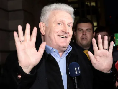 ﻿Agrokorâ€™s owner Ivica Todoric, leaves Westminster Magistrates Court in London, Britain November 7, 2017. REUTERS/Simon Dawson