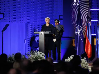 Državna proslava ob 20-letnici članstva Slovenije v Natu.