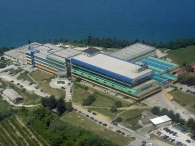 Posnetek bolnišnice Izola od zgoraj