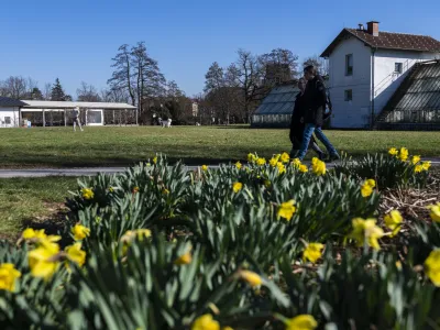 ValentinovoPark Tivoli- 14.2.2024 - Pomlad je prišla v mesto.// FOTO: Nik Erik Neubauer
