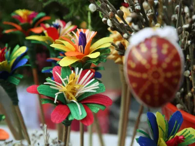 ﻿velikonočni pirhi- Velika noč 2017 - največji in najstarejši krščanski praznik//FOTO: Tomaž Skale