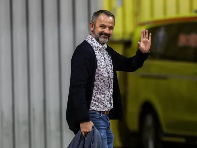 trener Domžal Dušan Kosić - 21.10.2023 – nogomet - Domžale: Olimpija, Prva liga Telemacha, 13. krog: //FOTO: Bojan Velikonja