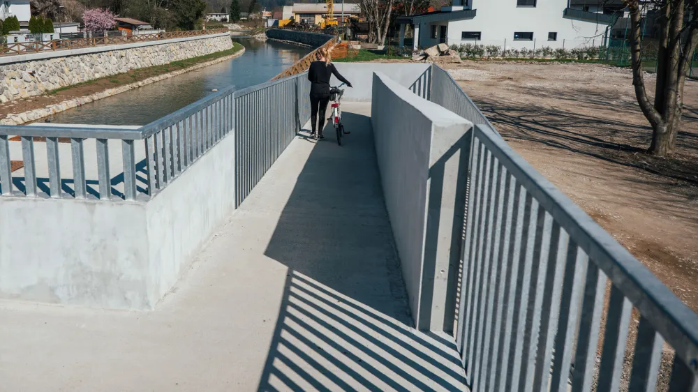 20.3.2024 - Brv čez Mali graben - most med Mokrško in Cesto dveh cesarjevFoto: Kolja Kragelj