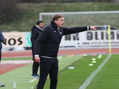 trener Brava Kostel Aleš Arnol,- 26.02.2024 – nogomet – Bravo Kostel: Koper, Prva liga Telemach, 23. krog: //FOTO: Bojan Velikonja