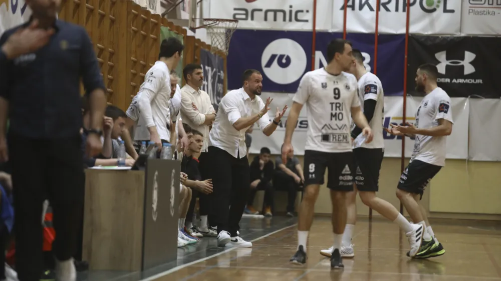 03.02.2024 - Rokomet Trimo Trebnje - Celje Pivovarna La&scaron;koFoto: Luka Cjuha