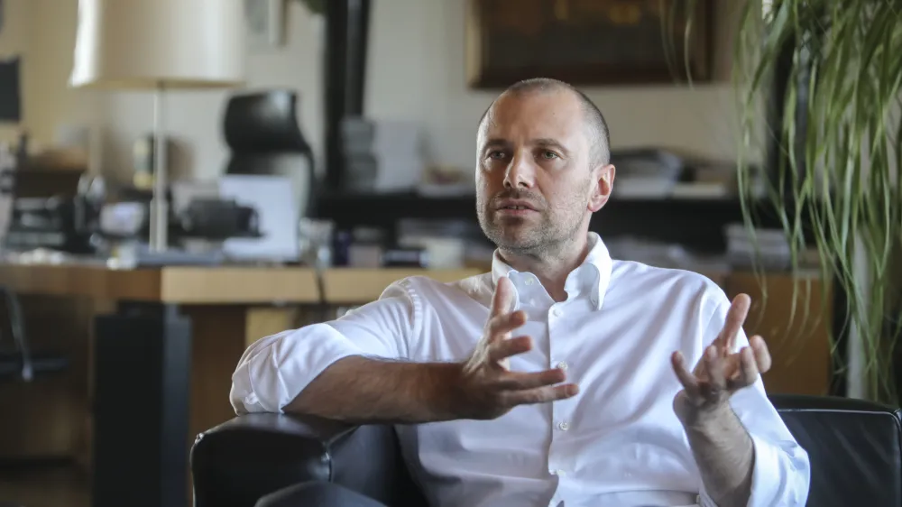 ﻿- 19.08.2019 – Blaž Brodnjak, predsednik NLB in predsednik NTZS - Namiznoteniška zveza Slovenije  //FOTO: Jaka Gasar