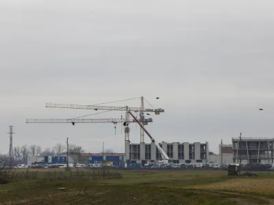 - 17.01.2024 - moški zapor Dobrunje - Zavod za prestajanje kazni zapora Ljubljana - gradnja novega zaporskega kompleksa ob Litijski cesti, vzhodno od ljubljanske obvoznice //FOTO: Luka Cjuha