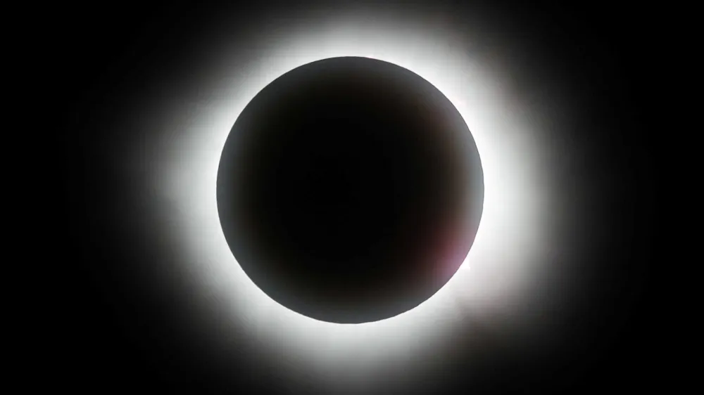 A total solar eclipse is seen from Mazatlan, Mexico April 8, 2024. REUTERS/Henry Romero