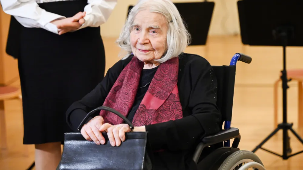  Ančka Gošnik Godec- 10.04.2024 - nagrade in priznanja Riharda Jakopiča.FOTO: Nik Erik Neubauer