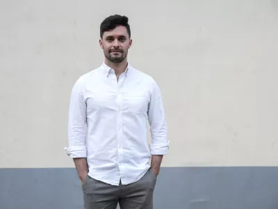 Luka Gor&scaron;ek<br><br>- 04. 04. 2024 - predkongresno terensko srečanje članov stranke SD, na katerem bodo med drugim kandidati za vodenje SD predstavili svoje volilne programe; prostori biv&scaron;e Občine Ljubljana - Vič, Trg mladinskih delovnih brigad 7<br> <br>//FOTO: Jaka Gasar<br>