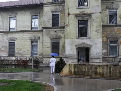 - Onkolo&scaron;ki in&scaron;titut,- 01.03.2024 &ndash; stavka zdravnikov - začeli uveljavljati umiki soglasij zdravnikov za nadurno delo, s čimer Fides zaostruje stavko, ki poteka že sedem tednov. //FOTO: Bojan Velikonja