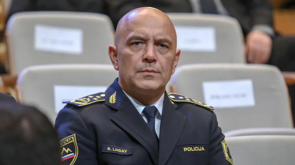 v. d. generalnega direktorja policije Boštjan Lindav- 23.12.2022 - Dan samostojnost in enotnosti 2022 - osrednja državna slovesnost - proslava //FOTO: Luka Cjuha