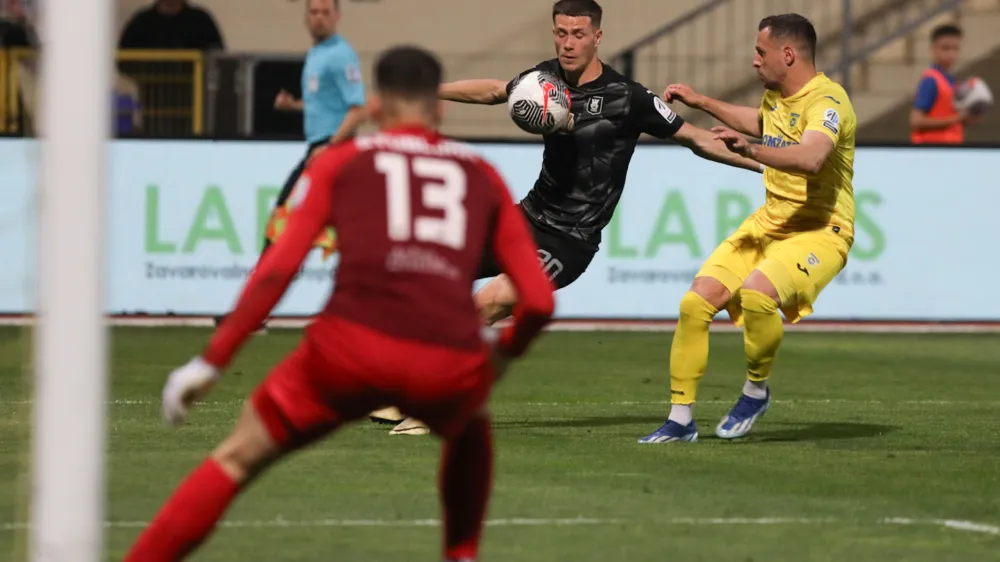 14.04.2024. - nogomet, 31. krog 1. lige Telemach, NK Domžale - NK Olimpija. //FOTO: Bojan Velikonja