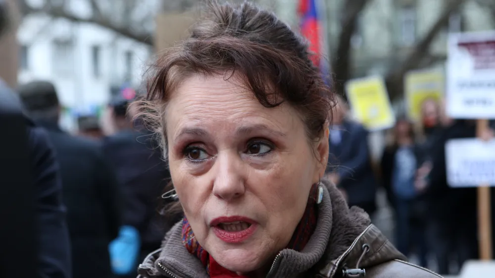 ﻿Draga Potočnjak, sestra Emilije Mrlak, avtorica knjige Skrito povelje<br>Foto: Tomaž Skale