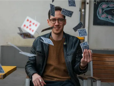 Xavier Deparis, profesionalni čarovnik