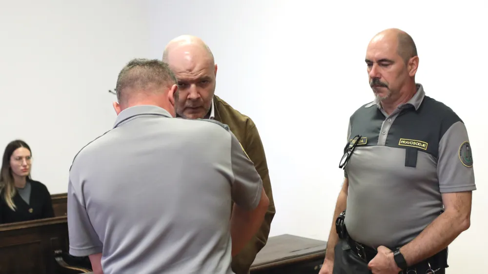 Darko Leskovar včeraj na sodišče v Ljubljano ni želel, ostal je na forenzičnem oddelku mariborske psihiatrije. 