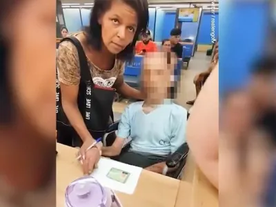 Brazilka je na banko prišla v spremstvu strica, ki bi moral podpisat kredit. Izkazalo se je, da je moški že več ur mrtev. 