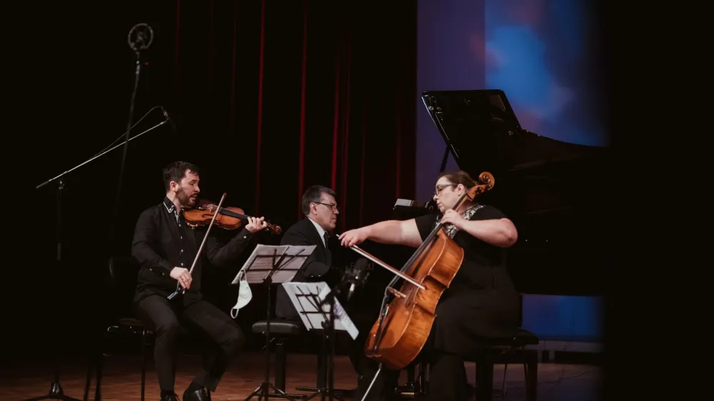 Klavirski trio Podlesek Pečar Serdar se bo jutri prvič predstavil tudi ljubljanskemu občinstvu. Foto: arhiv im.puls