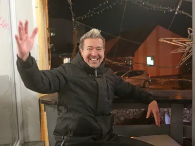 ﻿- 06.01.2020 - Werner Brozović, hrvaško-slovenski pevec zabavne glasbe,//FOTO: Bojan Velikonja